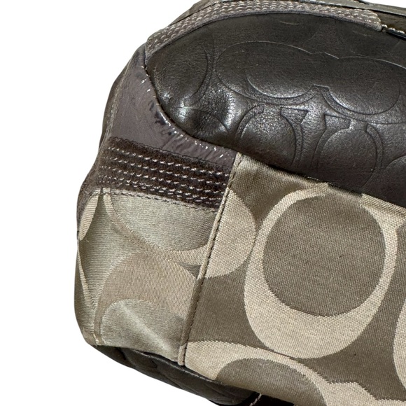 Coach Gray Patchwork Tote - Picture 7 of 12